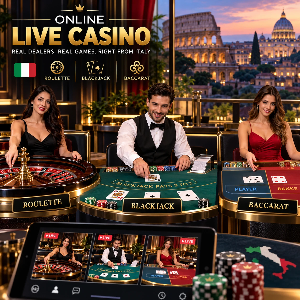 Casin Live Online In Italia 2026 Guida Completa Ai Giochi Con Croupier Dal Vivo E Piattaforme